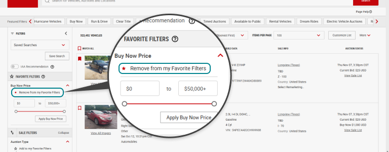 Sales list - IAA